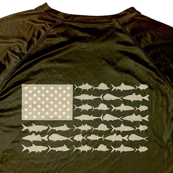 Columbia Men's Terminal Tackle PFG
Fish Flag'' Long Sleeve Shirt Sz 2X - Picture 4 of 5